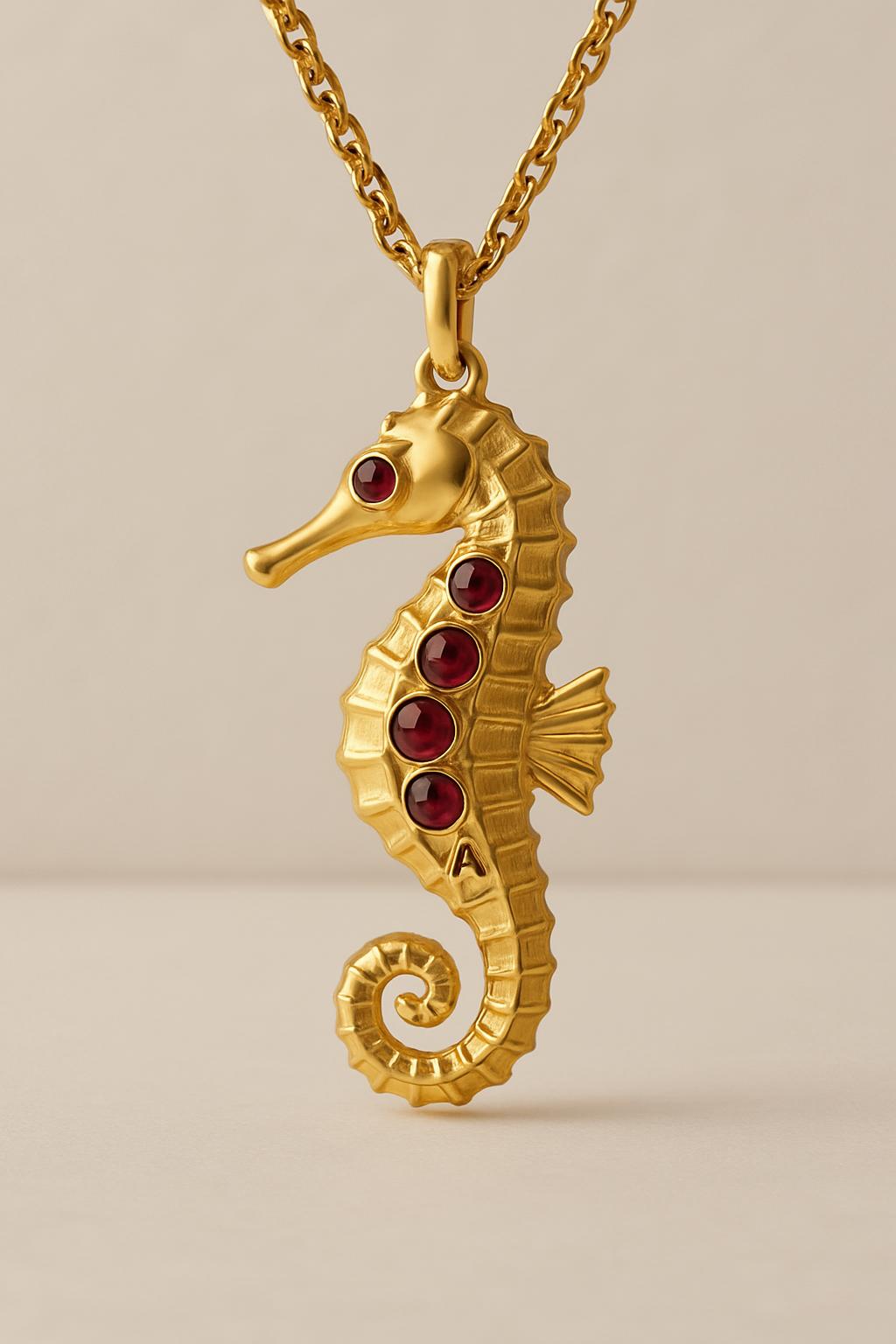 Seahorse Pendant Necklace
